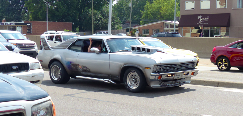 Illustration for article titled The Weirdest And Sexiest Cars That Showed Up To The Woodward Dream Cruise